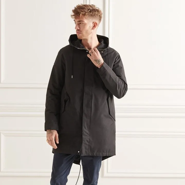 Studio 3 In 1 Fishtail Parka (Black)