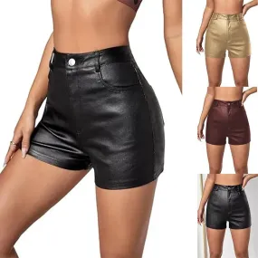 Tight Slimming High Waist Fashion Temperament Wild Women's Shorts