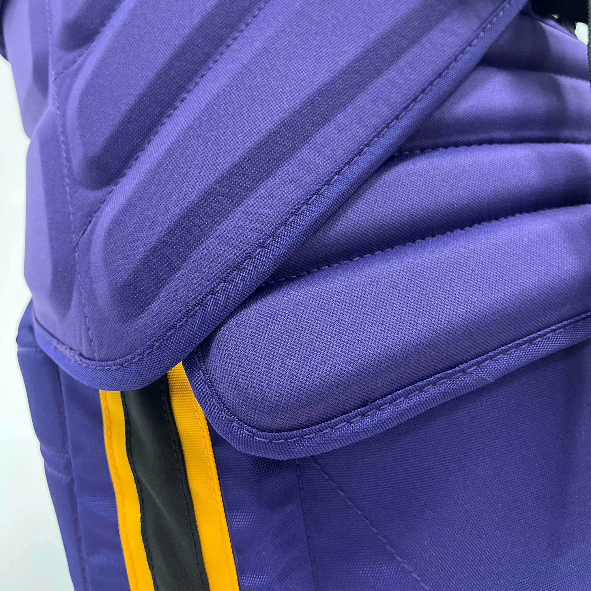 Warrior Ritual Senior Goalie Pants - Pro Stock Purple Ravens