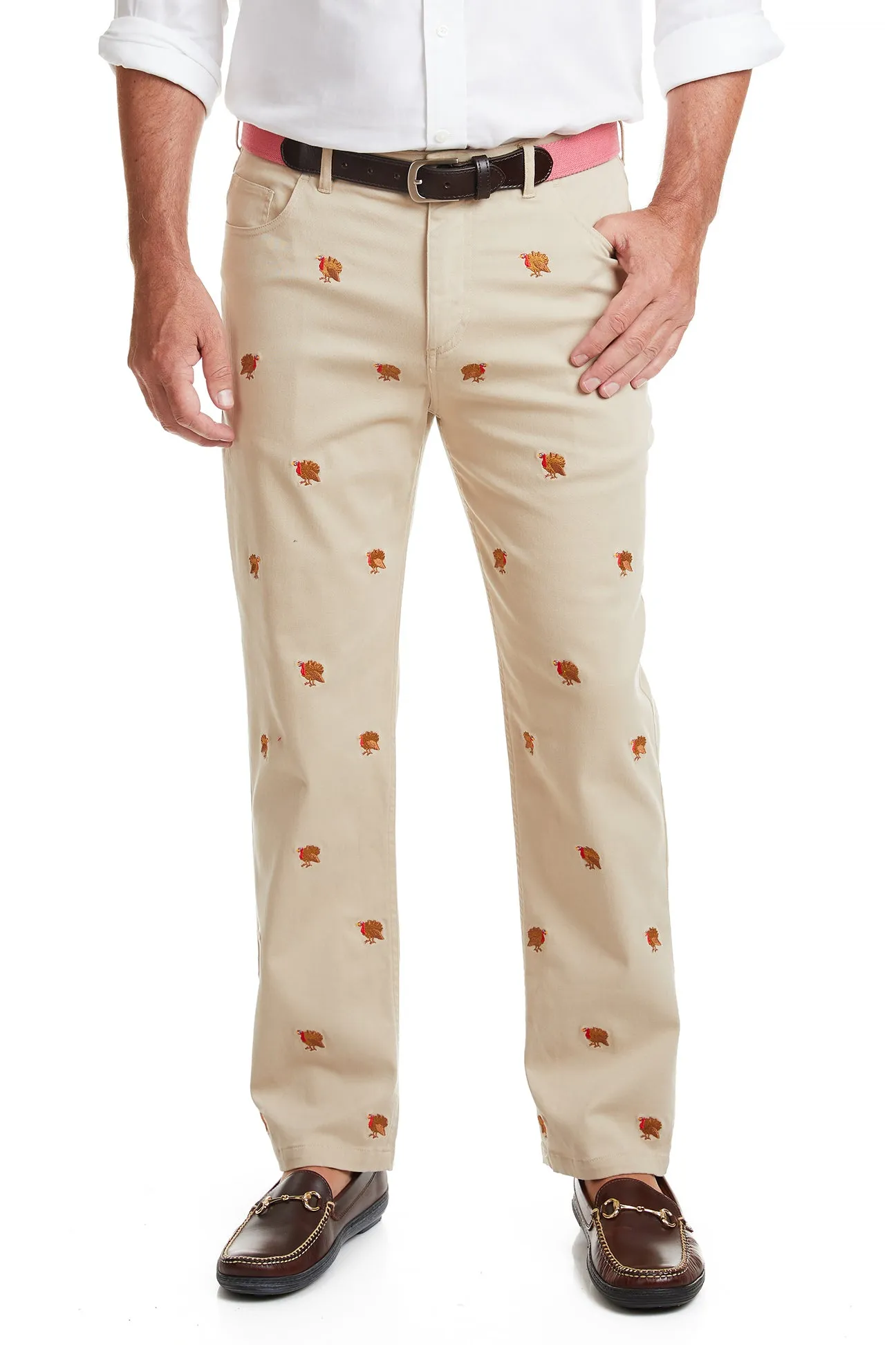 Wayfarer 5-Pocket Stretch Twill Pant Khaki with Turkey