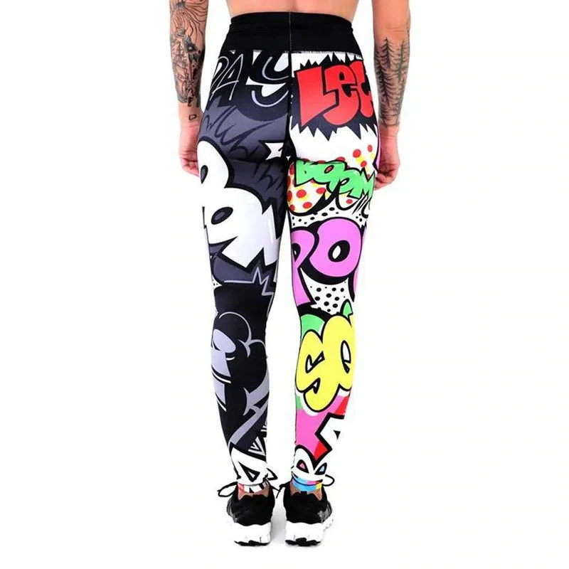 Women's Printed Leggings | High Waist Fitness Leggings