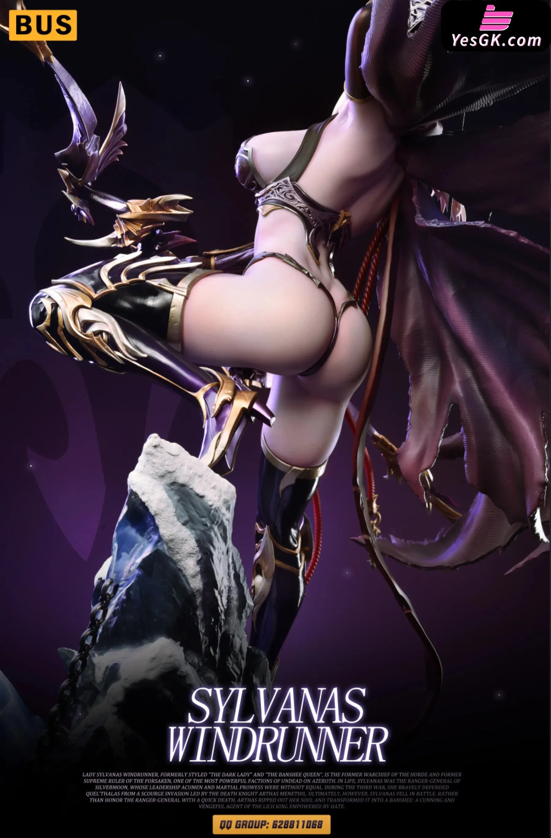 World of Warcraft Lady Sylvanas Windrunner Resin Statue - BUS Studio [In-Stock]