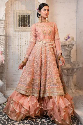 Zahra Ahmad - PEACH GULSHAN - Peach - Multi - 2 Piece